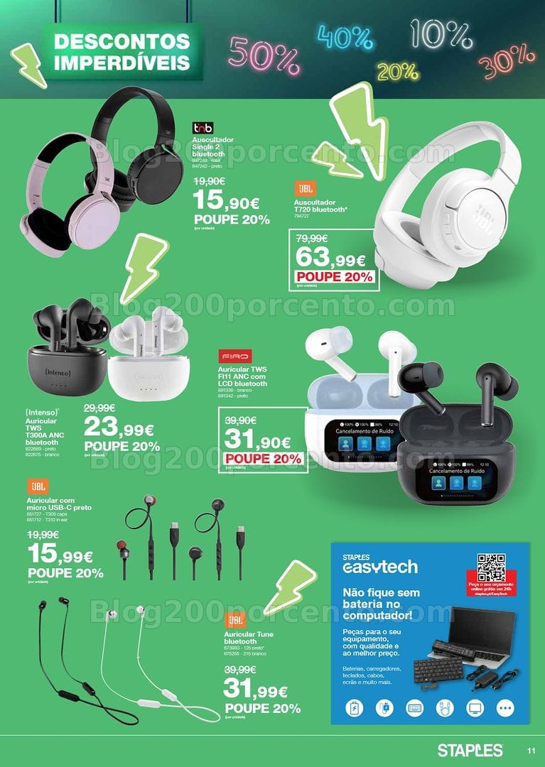 Antevisão Folheto STAPLES Descontos Imperdíveis Promoções de 15 junho a 2 julho